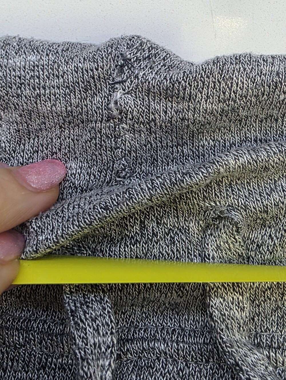 Pittsburgh Steelers Women's Gray Knit Lounge Pants - Picture 6 of 7